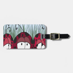Cute Ladybugs Luggage Tag