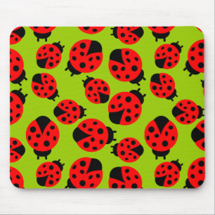 Cute Ladybugs Mouse Mat