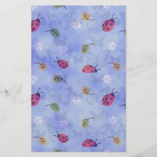 Cute Ladybugs Stationery