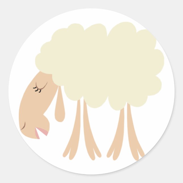 Cute Lamb Stickers (Front)