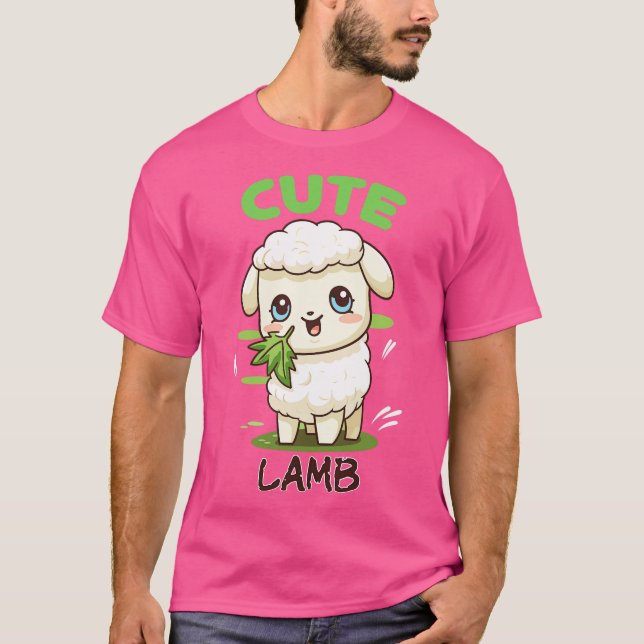 Cute Lamb T-Shirt (Front)