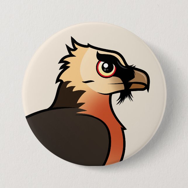 Cute Lammergeier 7.5 Cm Round Badge (Front)