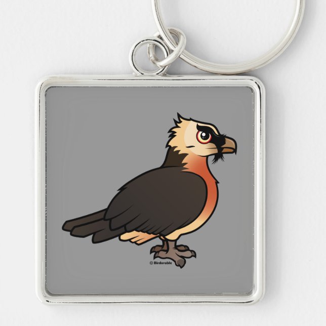 Cute Lammergeier Key Ring (Front)