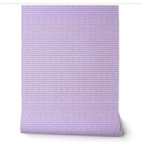 Cute Lavender and White Polkadots Pattern