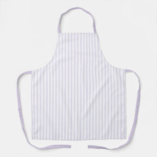Cute Lavender and White Striped Apron