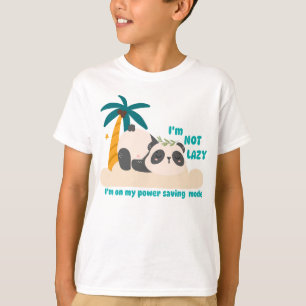 Cute lazy panda T-Shirt