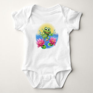 Cute Leapfrog bodysuit birthday personalised