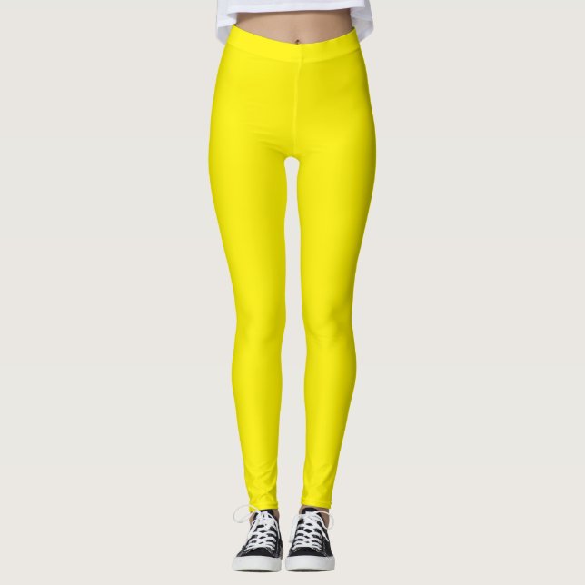 CUTE! Leggings - Yellow (Front)