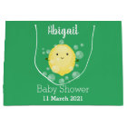 Cute lemon fruit cartoon bubbles illustration