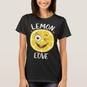 Cute Lemon Love Fruit Farmer Healthy Life T-Shirt