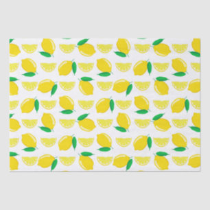 Cute Lemon Pattern Decoupage Fruit Tissue Paper