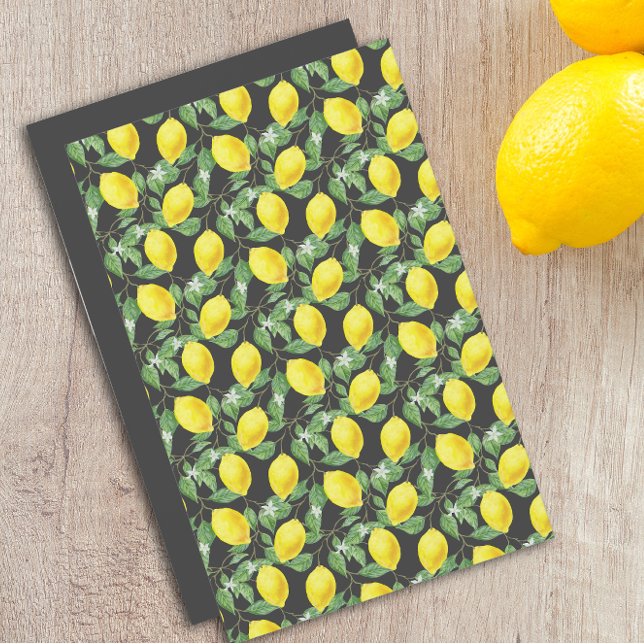 Cute lemon yellow grey pattern  (Creator Uploaded)