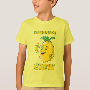 cute lemonade crew word art T-Shirt