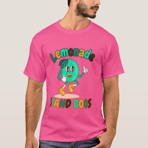 Cute Lemonade Stand Boss Lemon Lover Juice Summer  T-Shirt