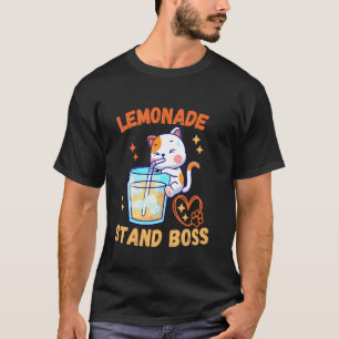 Cute Lemonade Stand Boss Lemon Lover Juice Summer T-Shirt