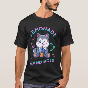 Cute Lemonade Stand Boss Lemon Lover Juice Summer T-Shirt