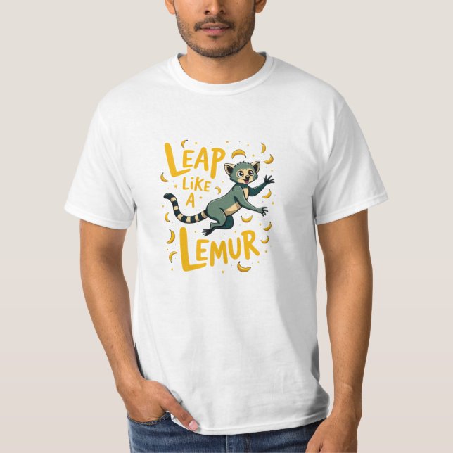 Cute Lemur Gift T-Shirt (Front)
