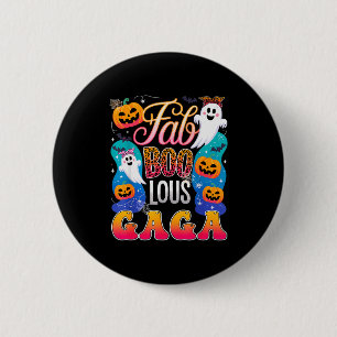Cute Leopard Fab Boo Lous Gaga Soky Halloween Cost 6 Cm Round Badge