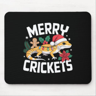 Cute Leopard Gecko Christmas Pun Mouse Mat