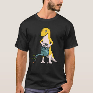 Cute Leopard Gecko Gardening Hobby Gardener T-Shirt