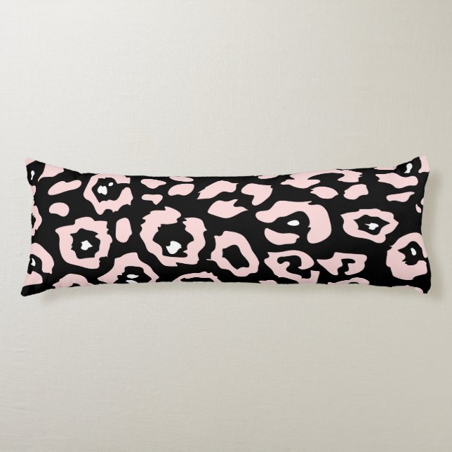 Cute Leopard Print Body Cushion (Front)