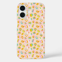 Cute Leopard Print Cheetah Spots Pattern Pink