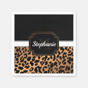Cute Leopard Print Napkin
