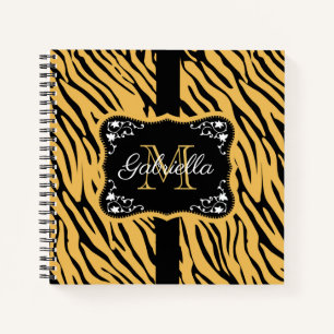 Cute Leopard Print Notebook