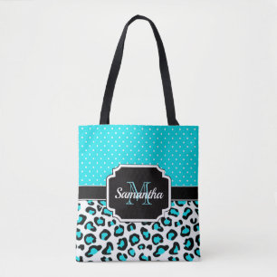 Cute Leopard Print Tote Bag