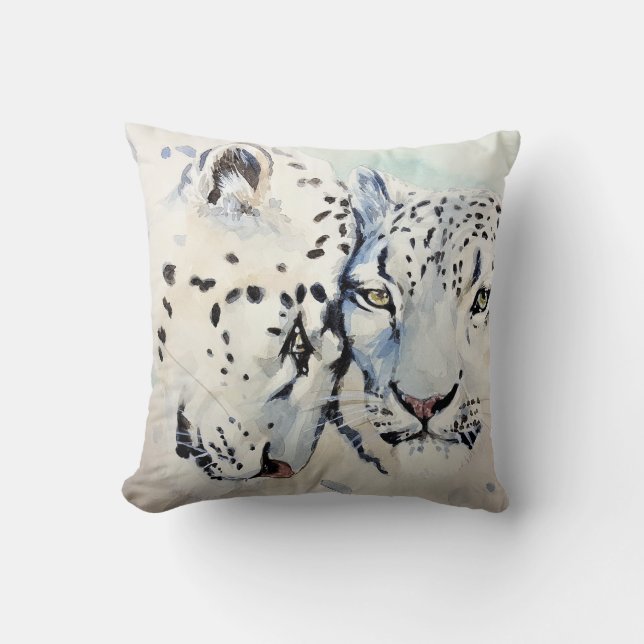 Cute Leopards Cushion (Front)