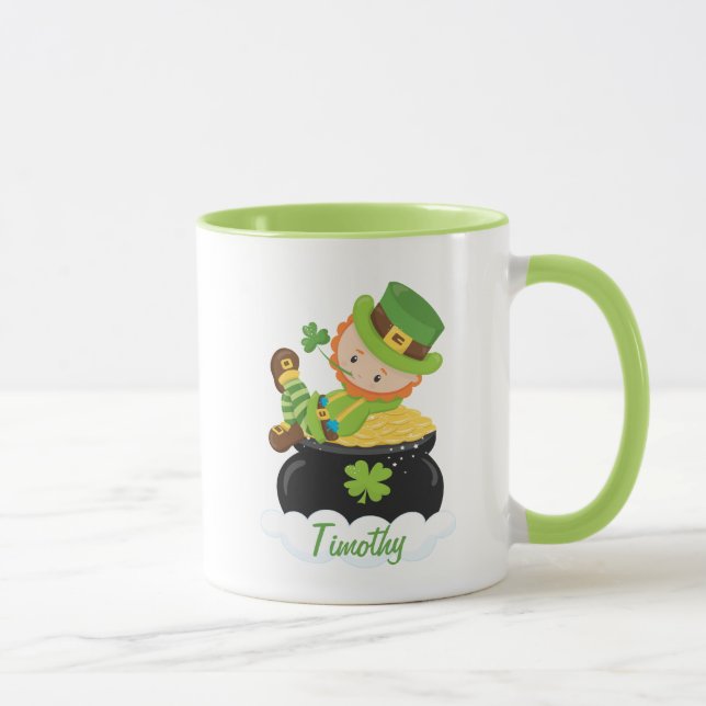 Cute Leprechaun Mug (Right)