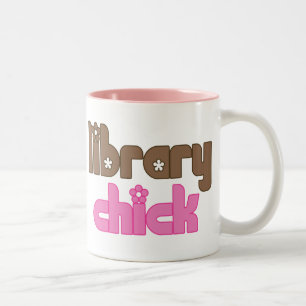 Cute Library Chick Mug