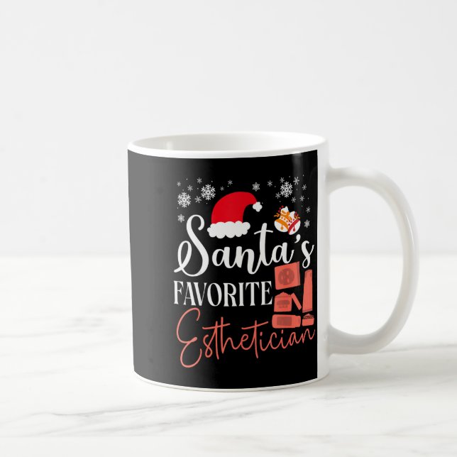 Cute Licensed Esthetician Skincare Beautician Chri Coffee Mug (Right)