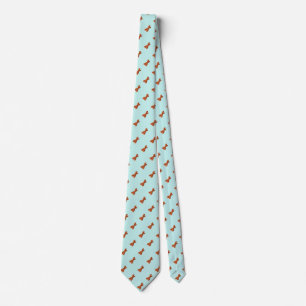 Cute Light Green Cinnamon Stick Seamless Pattern Tie