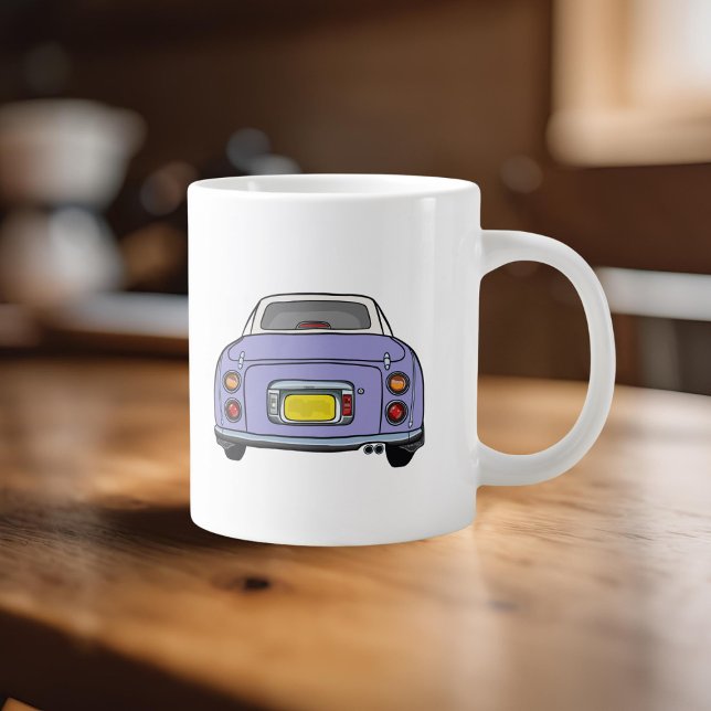 Cute Lilac Figaro Car Name Figarations Coffee Mug (Cute Lilac Figaro Car coffee mug with space for your name or your figgy's)