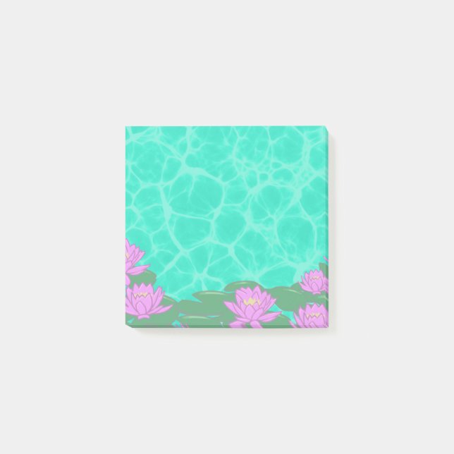 Cute Lilypad Sticky Notes (Front)