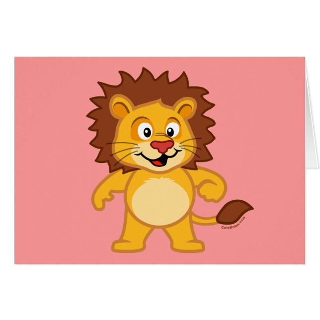 Cute Lion (Front Horizontal)