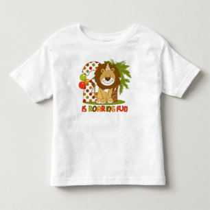 Cute Lion 2nd Birthday Toddler T-Shirt