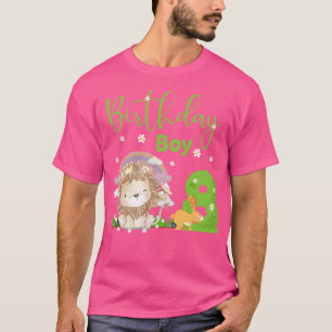 Cute Lion 8th Birthday Boy T-Shirt