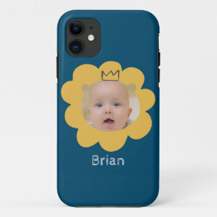 Cute Lion Baby Picture iPhone 11 Case
