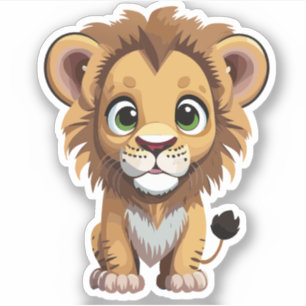 Cute Lion Cartoon Charactor
