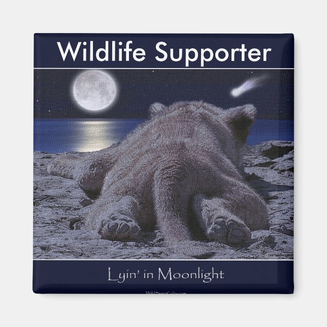 CUTE LION CUB Collection Magnet (Front)