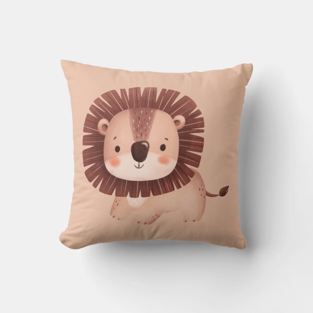 Cute Lion Cushion (Front)
