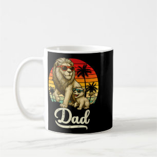 Cute Lion Dad Jokes Meme Animal Lovers Papa Coffee Mug