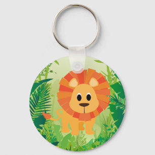 Cute Lion Key Ring