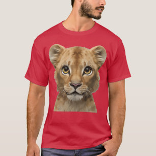 cute lion king animals design family T-Shirt