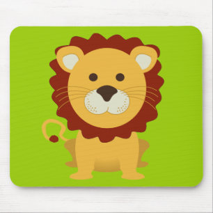 Cute Lion Mouse Mat