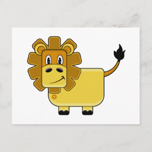 Cute Lion Postcard