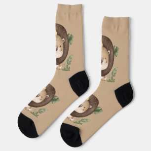Cute Lion Socks