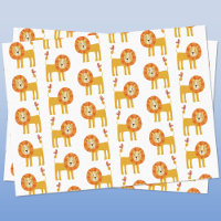 Cute Lion Tissue Paper